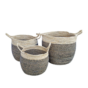 Aurora Set of 3 Baskets Natural