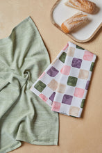 Load image into Gallery viewer, Joya 2 Pack Tea Towels 50x70x0.2cm Pink Cream Multi; ETA Early October
