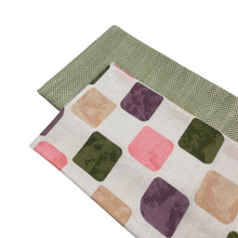 Load image into Gallery viewer, Joya 2 Pack Tea Towels 50x70x0.2cm Pink Cream Multi

