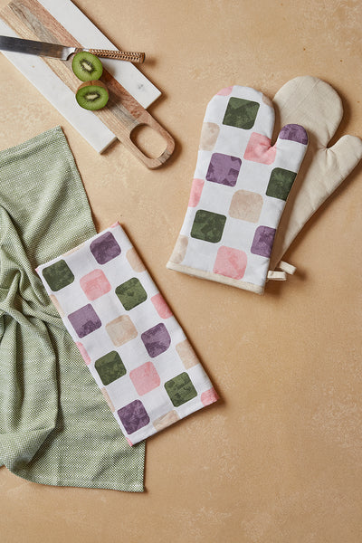 Joya Oven Mitt 2pk 19x35x2cm Beige; ETA Early October