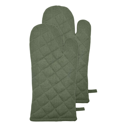 Jules Oven Mitt 19x35x2cm Olive Green