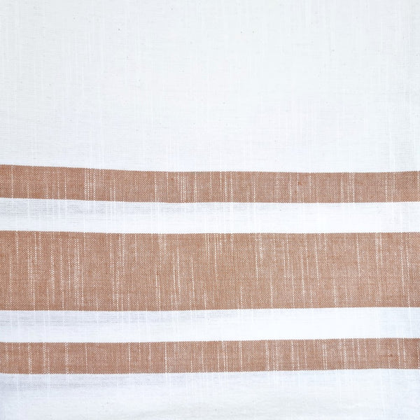 Kaileb Tablecloth 150x250cm Cocoa & Ivory