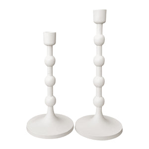 Kemma Candle Holder Large 13x13x32cm White