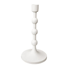 Load image into Gallery viewer, Kemma Candle Holder Small 13x13x26cm White
