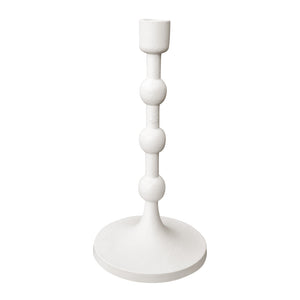 Kemma Candle Holder Small 13x13x26cm White