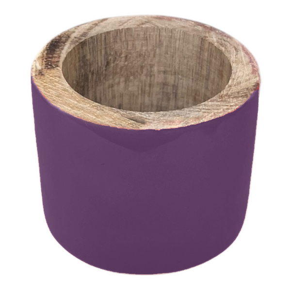 Kevin Napkin Rings 4pk 3.8x5x5cm Purple; ETA Early October