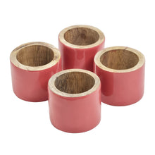 Load image into Gallery viewer, Kevin Napkin Rings 4pk Bubblegum
