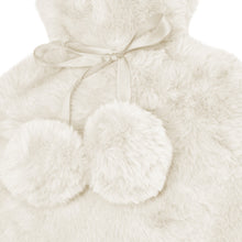 Load image into Gallery viewer, Layla Faux Fur Hotwater Bottle 37x22cm Ivory; ETA End March
