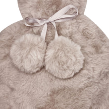 Load image into Gallery viewer, Layla Faux Fur Hotwater Bottle 37x22cm Nude; ETA End March
