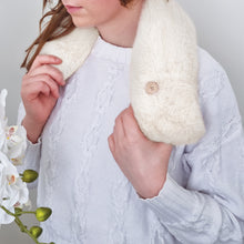 Load image into Gallery viewer, Layla Faux Fur Long Heat Pack 60x12cm Ivory
