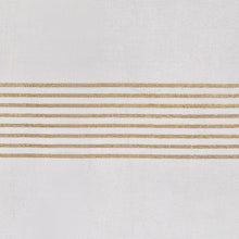 Load image into Gallery viewer, Lester Runner 40x180cm Gold &amp; White; ETA Early September
