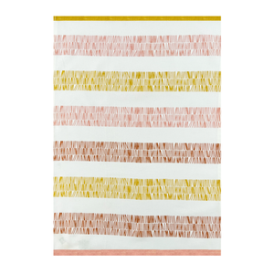 Line & Leaf Set of 20 Tea Towel 50x70x0.2cm Multi; ETA Early October