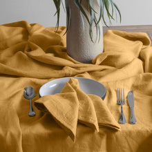 Load image into Gallery viewer, Linen Collection Tablecloth 150x270cm Honey
