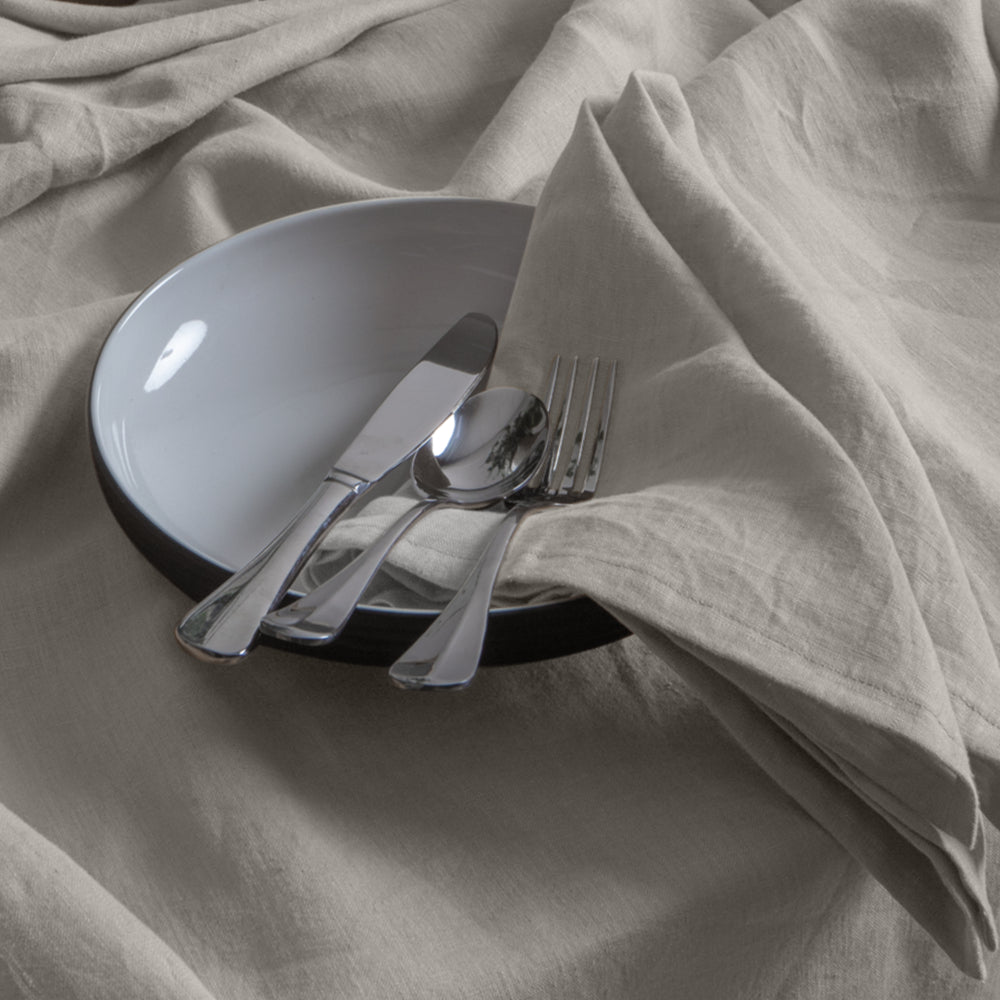 Linen Collection Tablecloth 150x270cm Stone