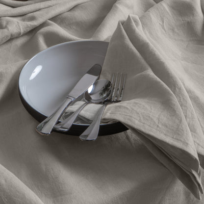 Linen Collection Tablecloth 150x270cm Stone