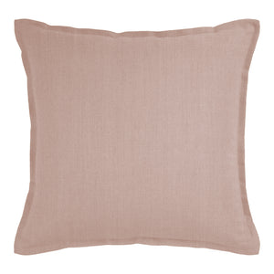 Linen Collection Cushion feather filled 50x50cm Blush; ETA Mid December