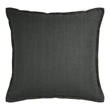 Load image into Gallery viewer, Linen Collection Cushion feather filled 50x50cm Charcoal; ETA Early December
