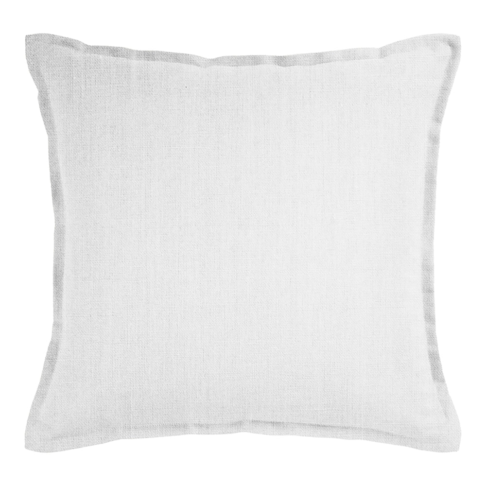 Linen Collection Cushion feather filled 50x50cm White
