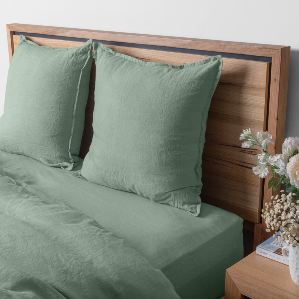 Linen Collection King Sheet Set Mint