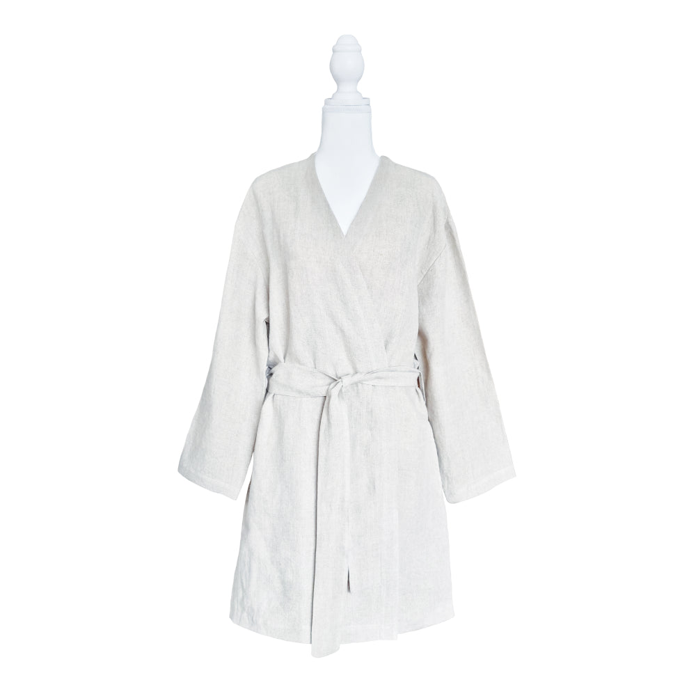 Linen Collection Kimono White; ETA Early December