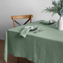 Load image into Gallery viewer, Linen Collection Tablecloth 150x270cm Mint
