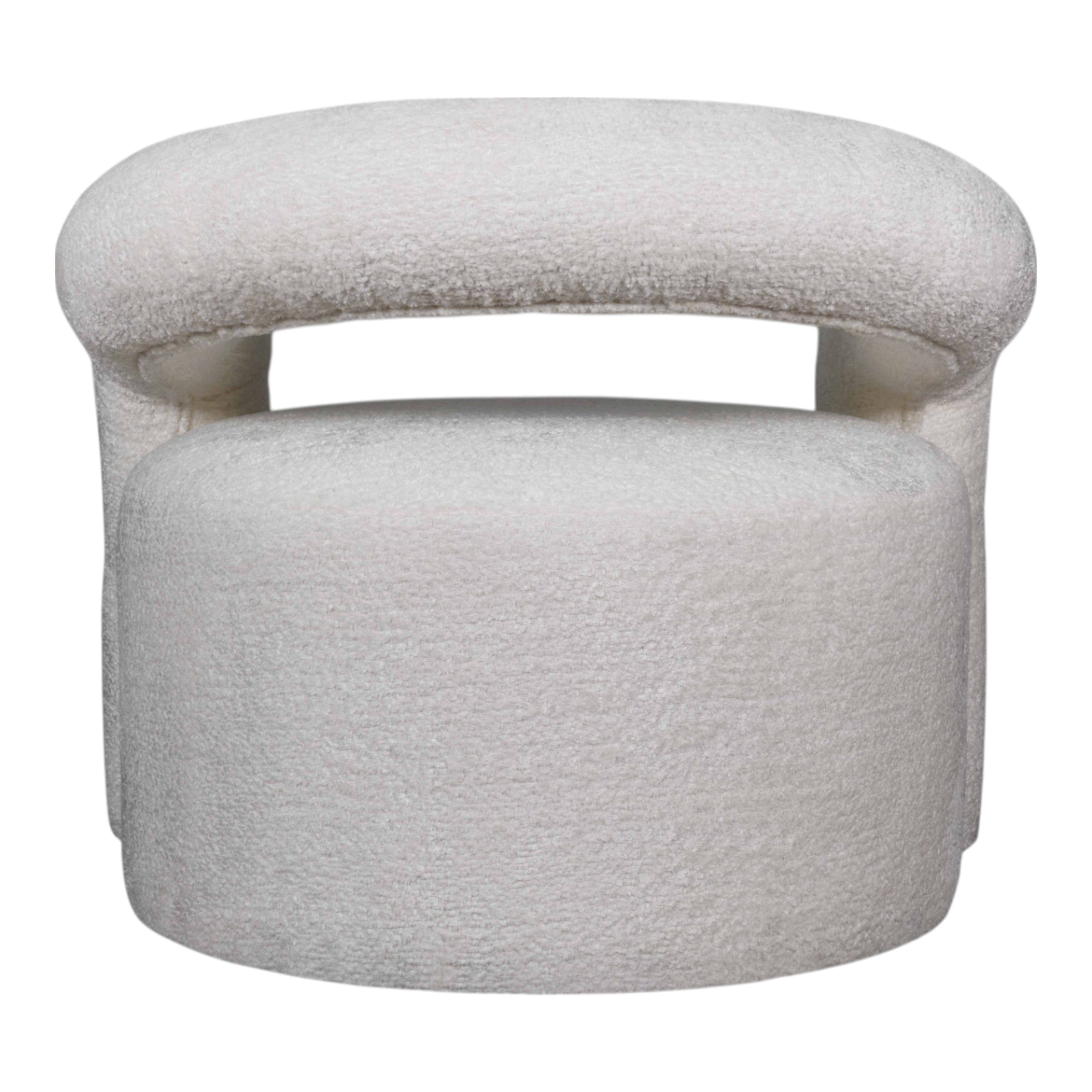 Lumen Boucle Occasional Chair 92x83x73cm Ivory