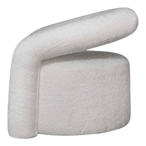 Lumen Boucle Occasional Chair 92x83x73cm Ivory