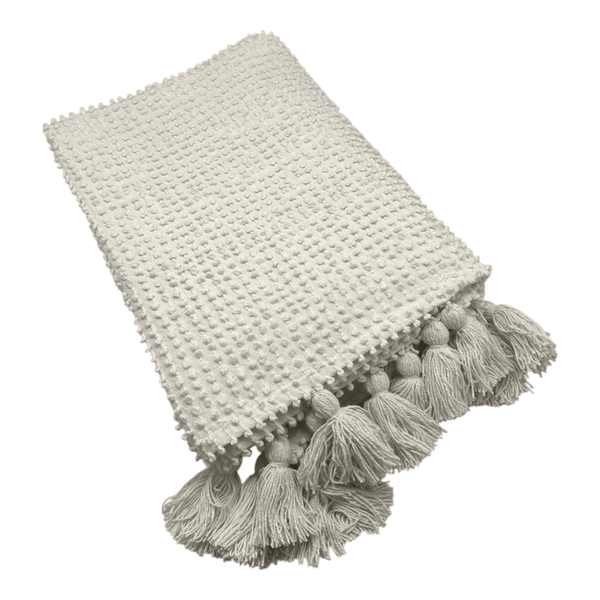 Luna Throw 130x170x1cm Ivory; ETA Early October