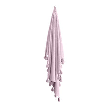 Load image into Gallery viewer, Luna Throw 130x170x1cm Soft Orchid; ETA Early October

