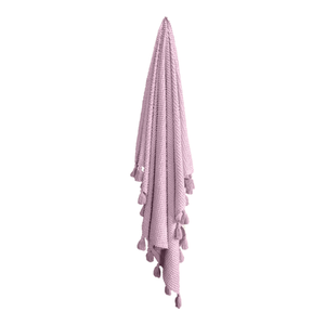Luna Throw 130x170x1cm Soft Orchid; ETA Early October