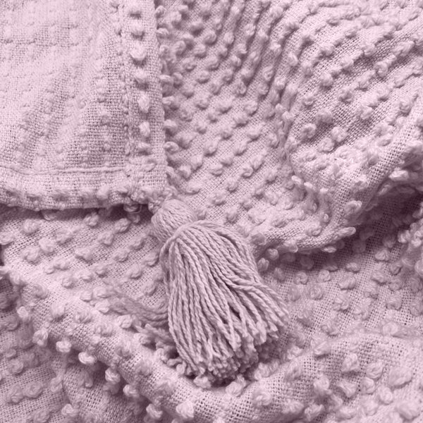 Luna Throw 130x170x1cm Soft Orchid; ETA Early October