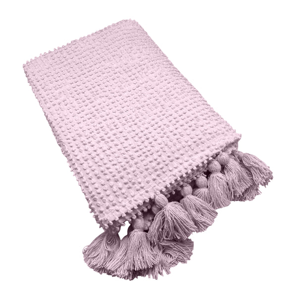 Luna Throw 130x170x1cm Soft Orchid; ETA Early October