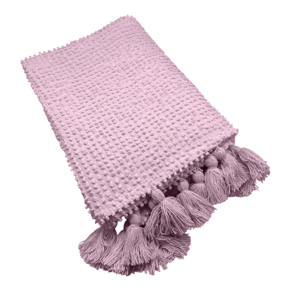 Luna Throw 130x170x1cm Soft Orchid; ETA Early October