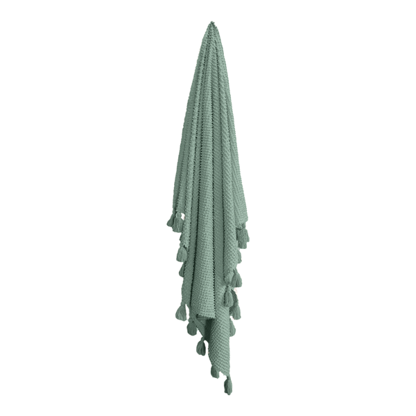 Luna Throw 130x170x1cm Soft Green