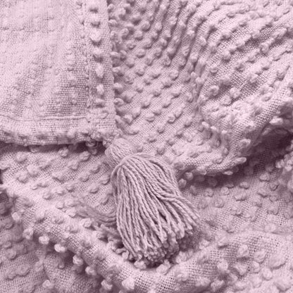 Luna Throw 130x170x1cm Soft Orchid