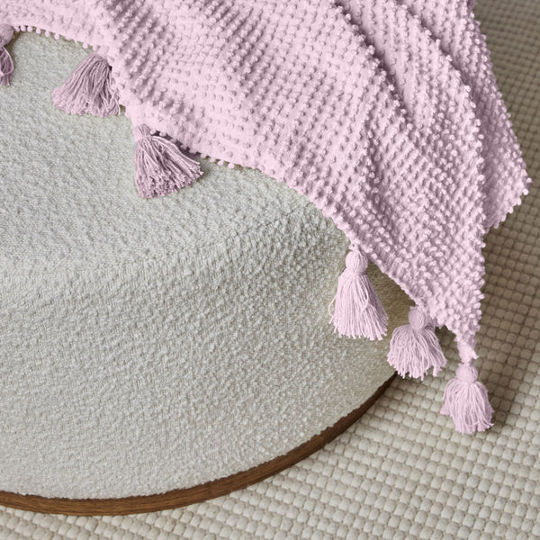 Luna Throw 130x170x1cm Soft Orchid