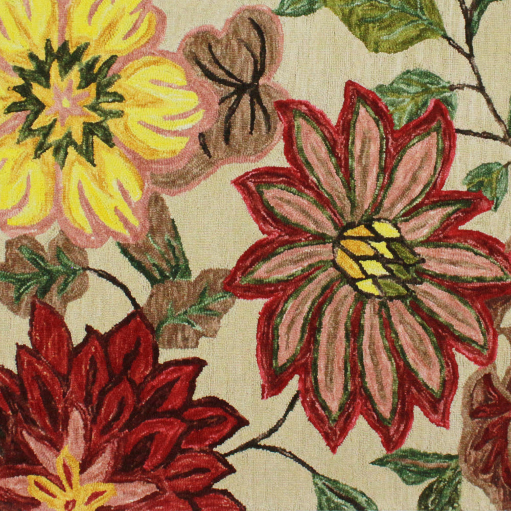 Lydia Rug 200x300cm Burgundy Multi