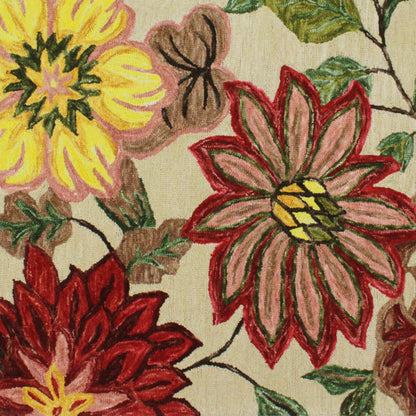 Lydia Rug 200x300cm Burgundy Multi