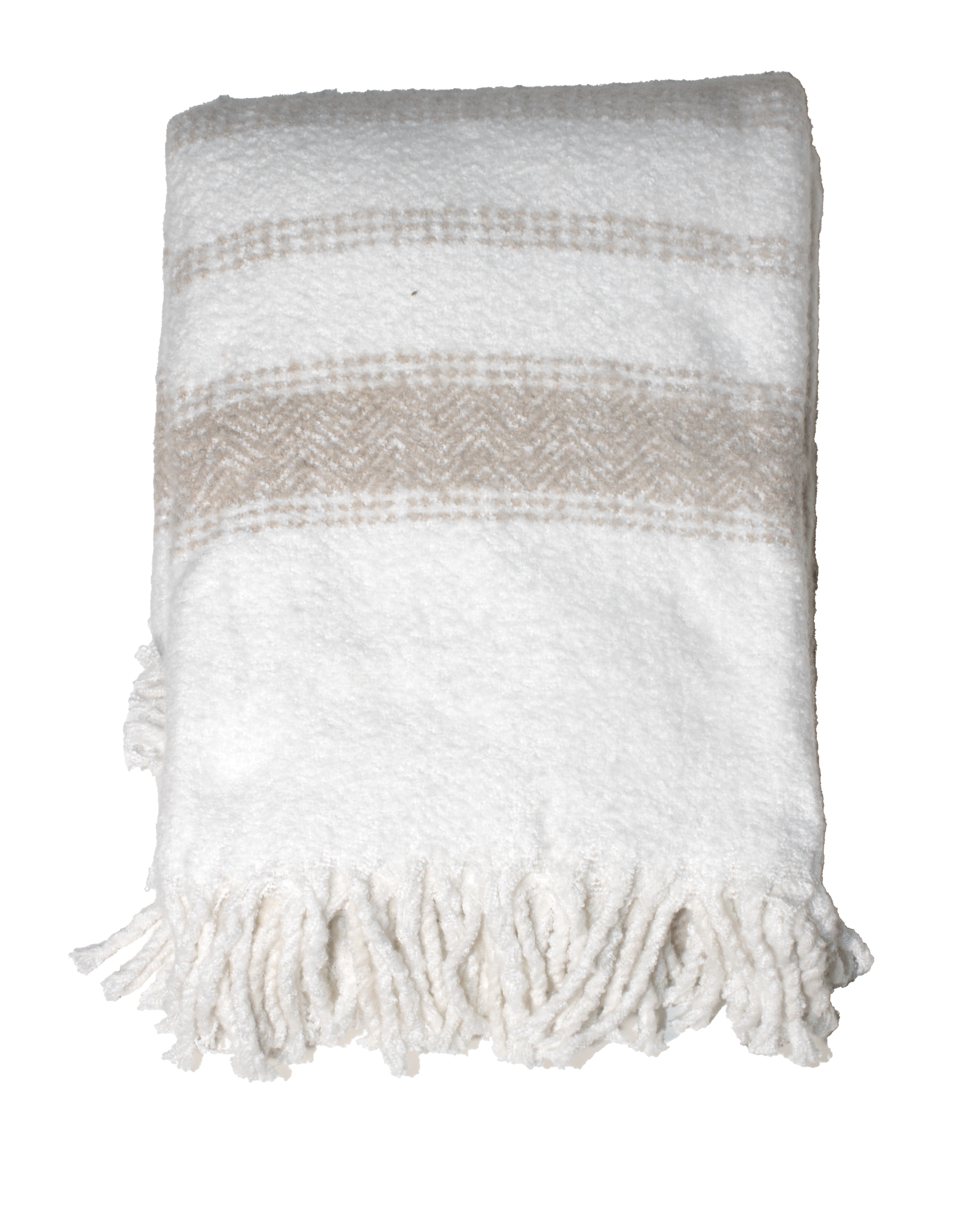 Marai Woven Throw 130x170cm Sand Multi