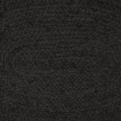 Madden Jute Placemat 4 Pack Oval 35x50cm Black