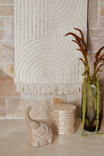 Load image into Gallery viewer, Mara Elephant Sculpture 21x12x28cm Whitewash
