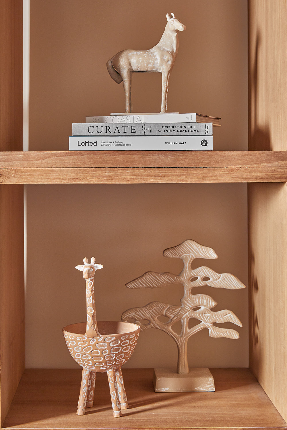 Mara Giraffe Bowl 21x16x33cm Terracotta