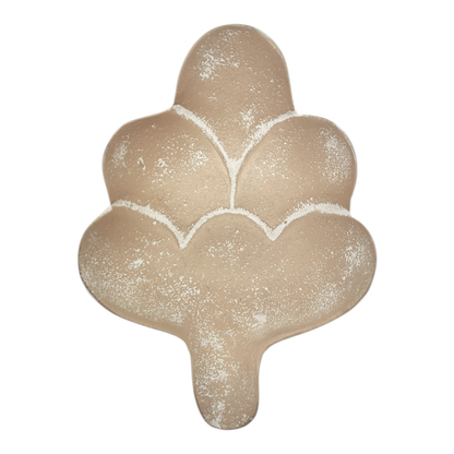 Mara Nut Dish 18x13x3cm Whitewash