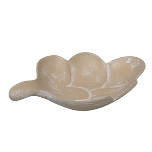 Mara Nut Dish 18x13x3cm Whitewash; ETA Mid Septemeber