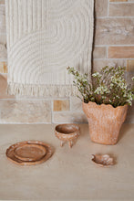 Load image into Gallery viewer, Mara Round Bowl with Legs 18x17x13cm Terracotta
