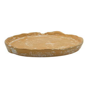 Mara Round Plate Small 21x20x2cm Terracotta; ETA Mid Septemeber