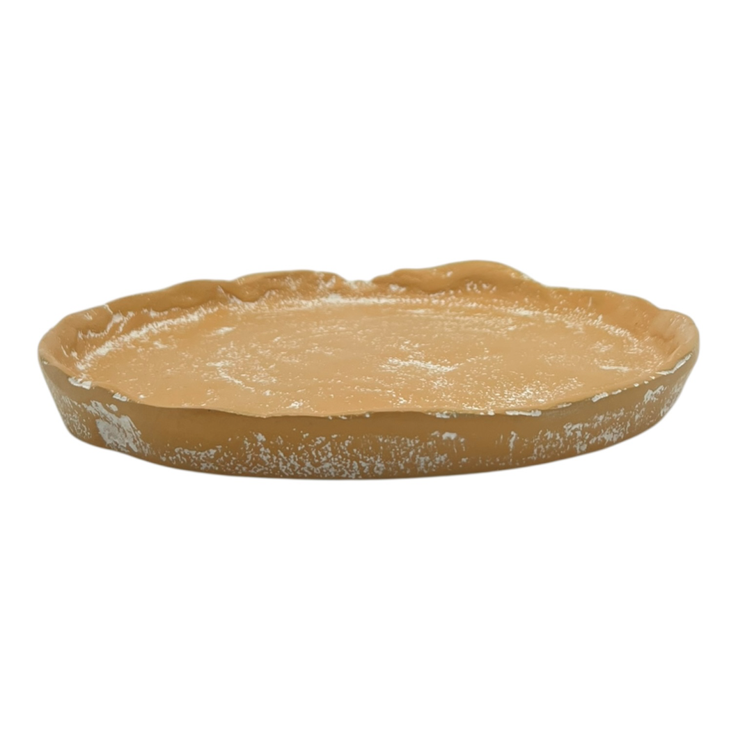 Mara Round Plate Small 21x20x2cm Terracotta; ETA Mid Septemeber