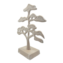 Load image into Gallery viewer, Mara Tree of Life 28x9x34cm Whitewash; ETA Mid Septemeber
