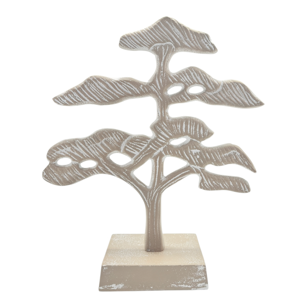 Mara Tree of Life 28x9x34cm Whitewash; ETA Mid Septemeber
