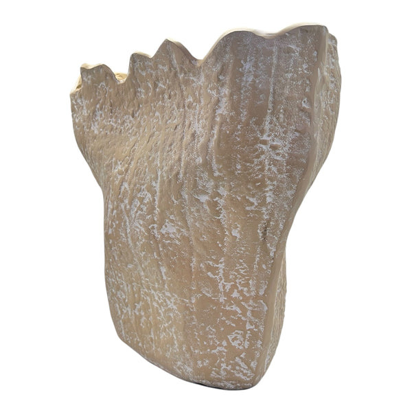 Mara Vase 31x18x31cm Whitewash